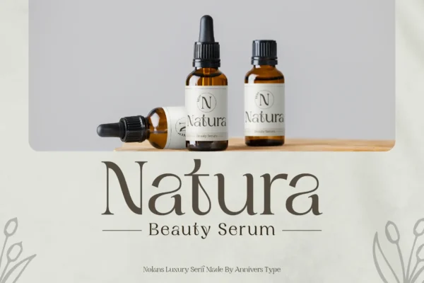 Nolans - Luxury Serif Typeface Font