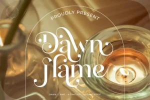 Dawn Flame font