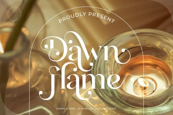 Dawn Flame font Dawn Flame font