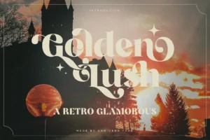 Golden Lush Font