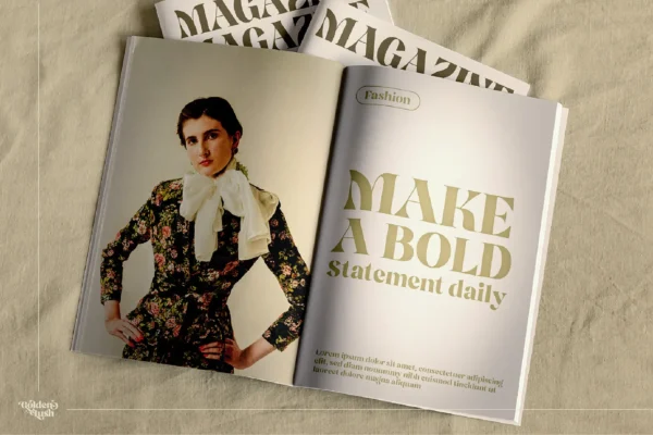 Golden Lush a Retro Glamorous Font