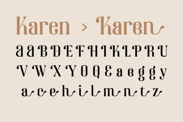 Lazelle Serif with Bold Elegance Font