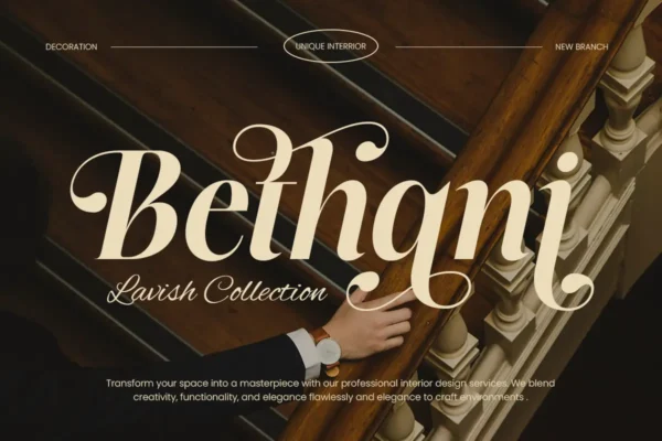 Lissandra Claire A Cinematic Serif