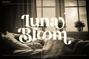 Luna Bloom Font Luna Bloom Font