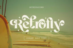 Retrofly Font